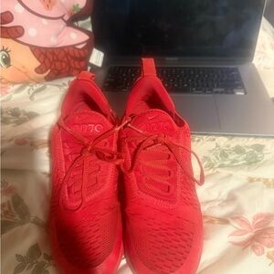 Red Athletic Sneakers